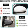 for Nissan Altima 2019-2024 & Sentra 2020-2024 Ox Horn Rear View Side Mirror Cover Car Side Rear View Mirror Guard Cover Auto Exterior Decoration