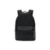 Sports Travel Casual PU Leather Backpack Unisex Backpack Black H31352