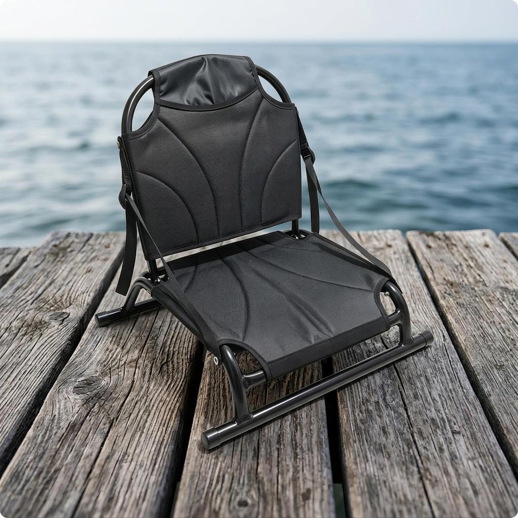 Kayak Seat with Adjustable Recline Robust Cushion Universal for Paddleboarders