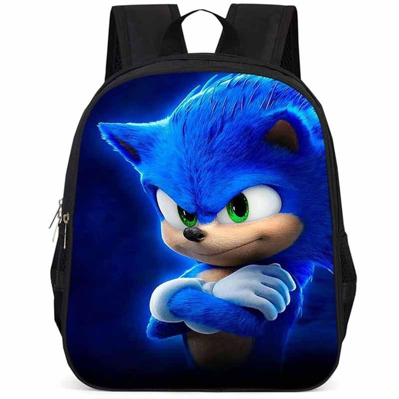 Sonic 15-inch Large Capacity Lightweight Oxford Cloth Backpack For Kids