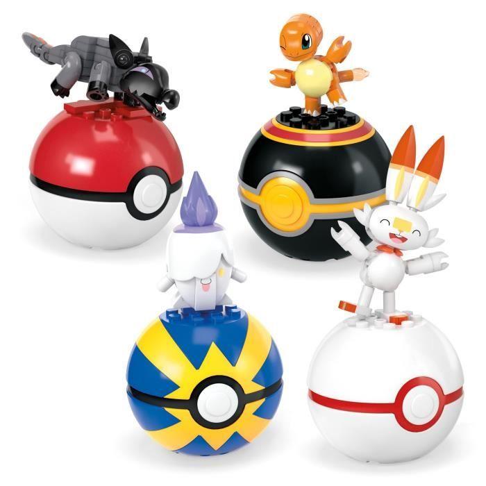 Mega-pokémon-dresseur de pokémon de type feu-coffret de construction htj06