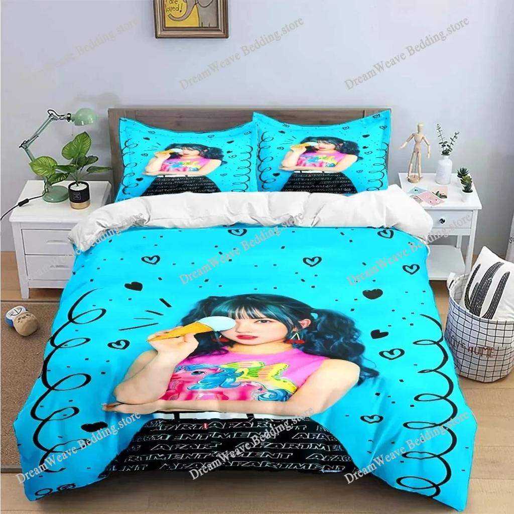 Exquisite Singer E-Eunha Fashion Anime Digital Printing Bedding Set Duvet Cover Comforter Bed Youth Kids Girl Boys Gift741