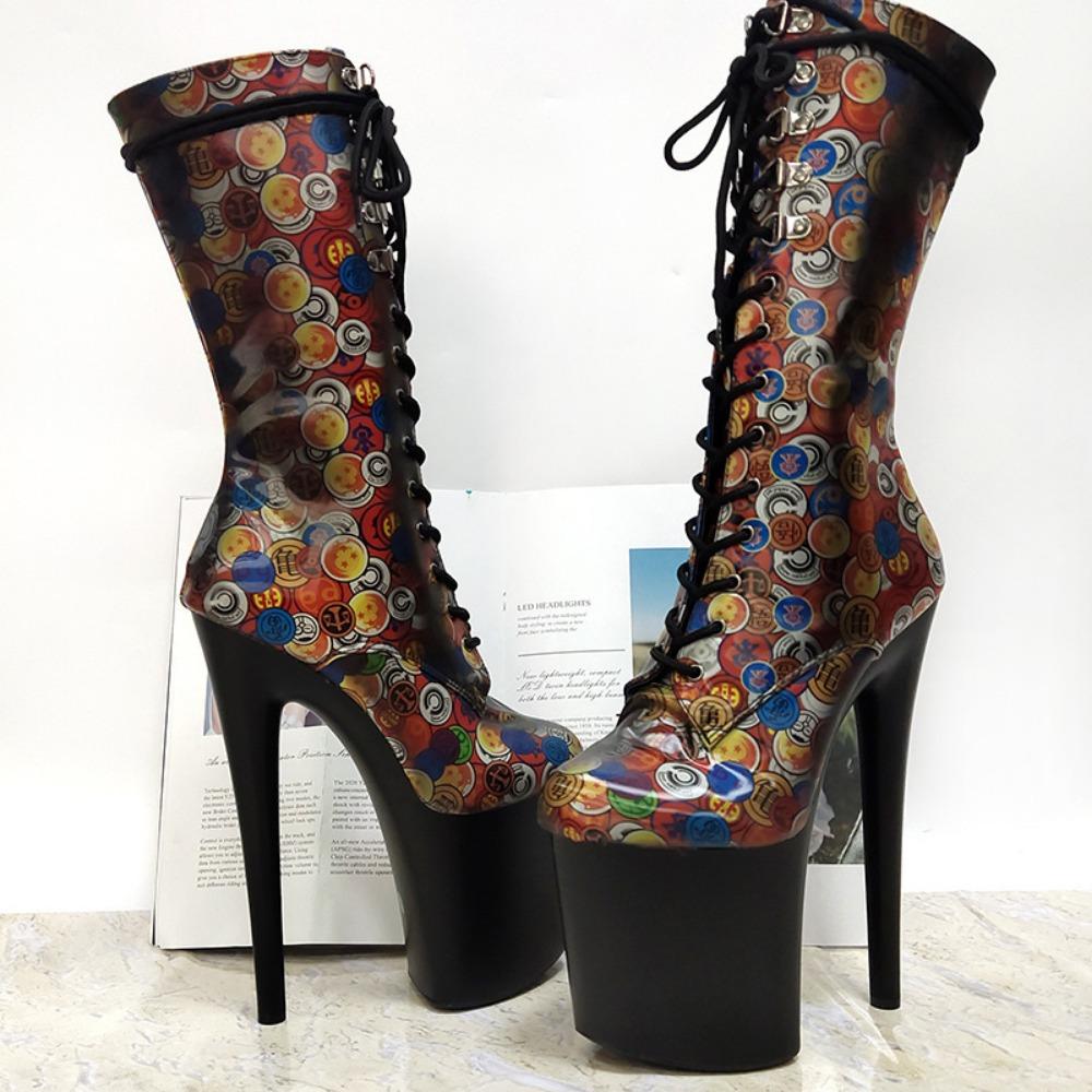 

Сексуальные женские супер высокие сапоги с круглым носком для танца на пилоне на высоком каблуке замшевые сапоги для ночного клуба модель подиумная обувь на платформе 44 чёрный