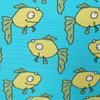 Lazy Jacks Fish Cosmetic Bag