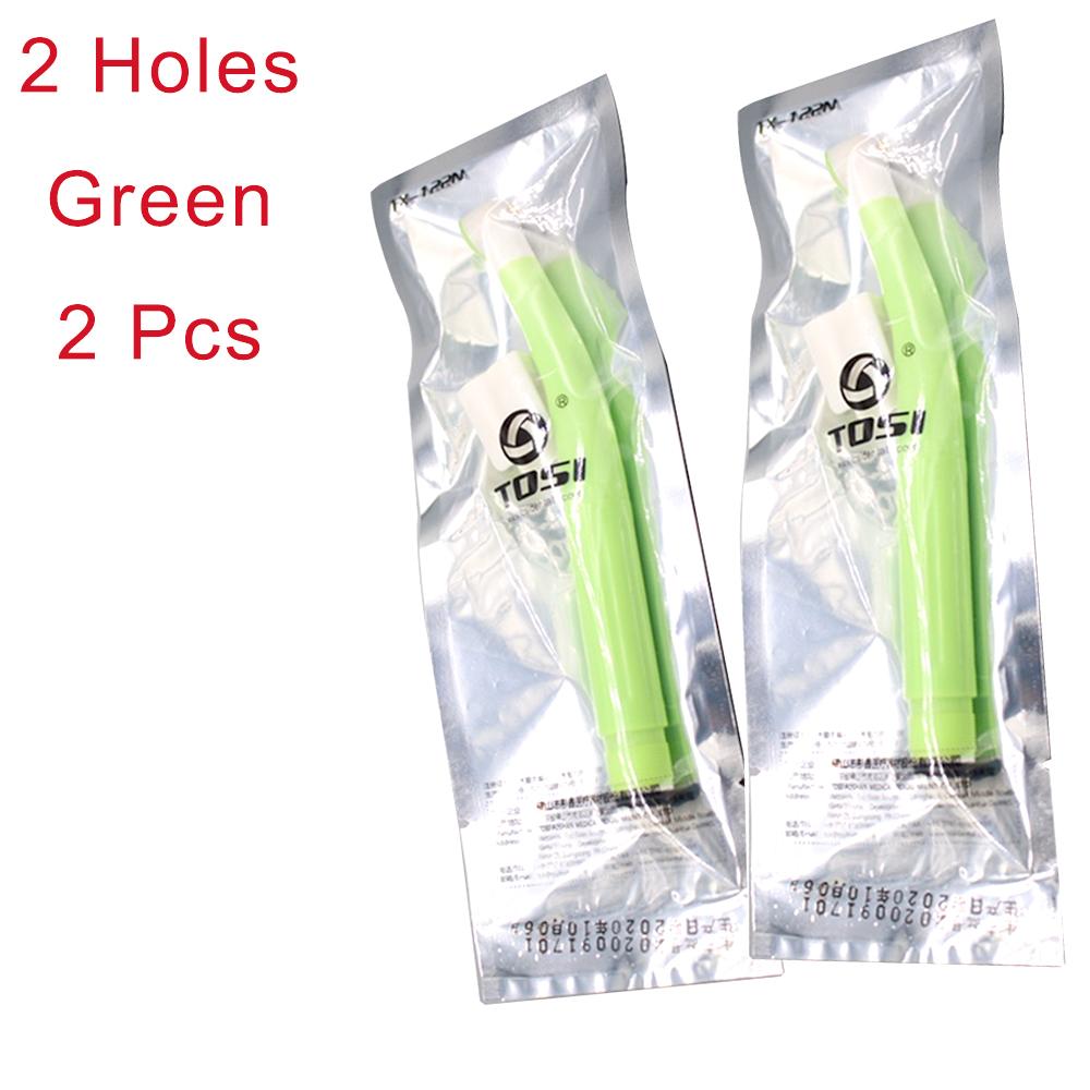 

2Pcs/Pack Disposable Dental High Speed Handpiece 2/4 Holes Anti-Infection Single Water Spray Air Turbine Contra Angle Handpiece