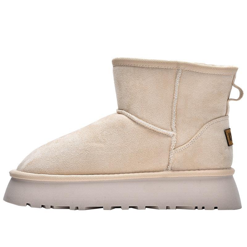 New product hot sale winter new snow boots women's thick-soled cold-proof warm velvet cotton boots 3702