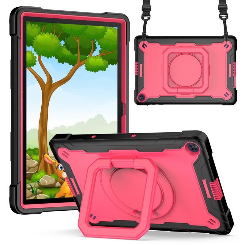 Tablet Fällen Abdeckung Für Huawei MatePad T10S 10,1 "AGS3-L09 AGS3-W09 Hand Ring Ständer Kinder Fall Für Huawei MatePad T10 9,7" AGR-L09 / W09 Fundas