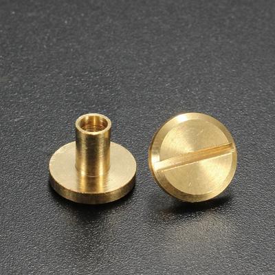 10 Stück 5/6,5/8mm Gepäck Basteln Kleidung/Tasche/Schuhe Stoffknopf Leder Bastelriemen Nieten Schraube Solide Nägel Bolzen Rundkopfschrauben