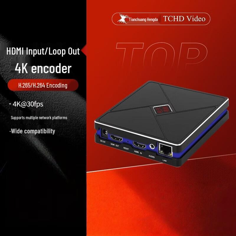 TCHD Video TC-460 Series 4K HDMI Live Streaming Encoder