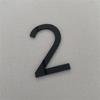 3D Self-adhesive Waterproof Plating House Number 0 To 9 Modern Gold Digits House Number Door Plate Address Outdoor Door Number