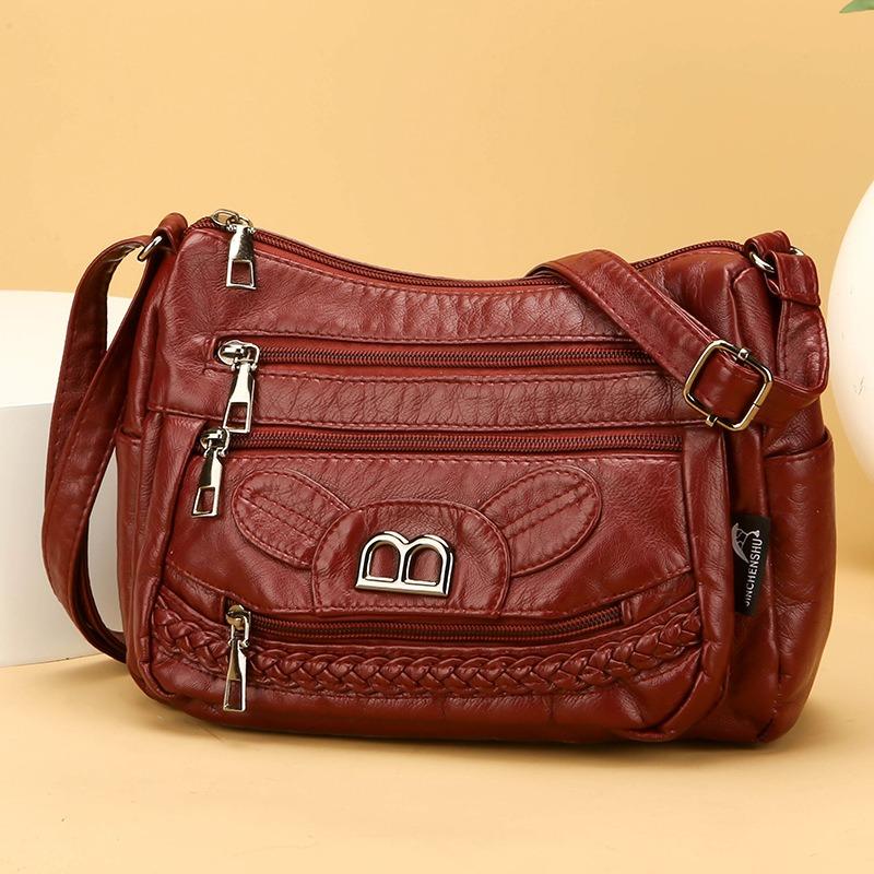 Single Shoulder Multi Compartment Large Capacity Crossbody Bag