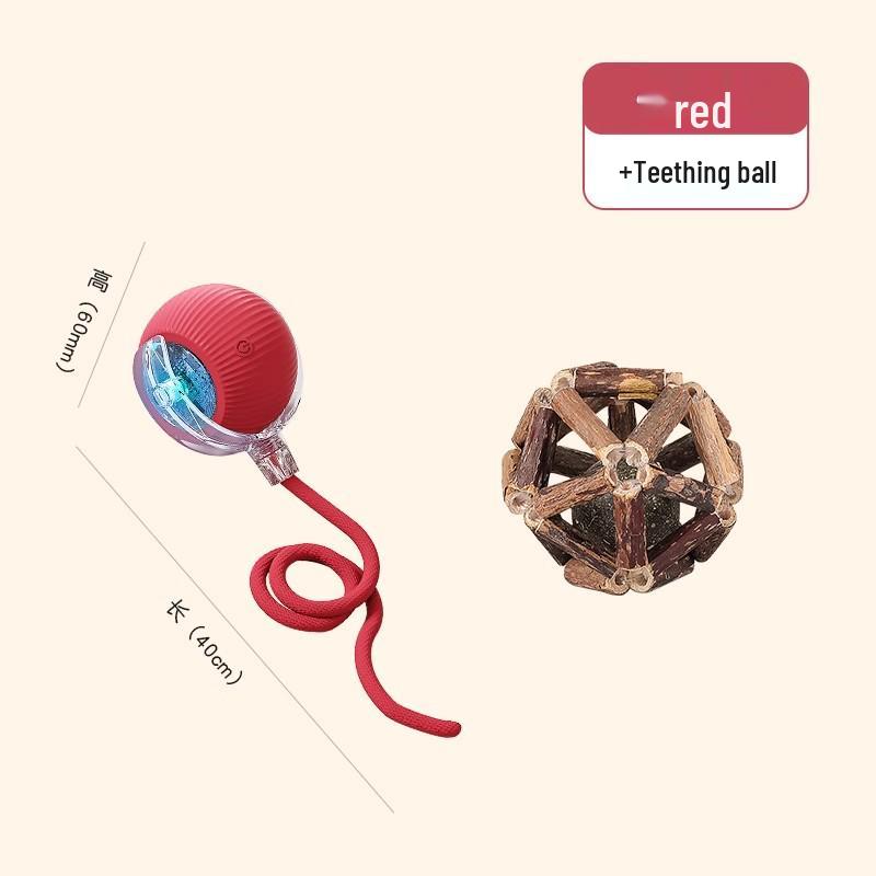 Smart Cat Ball: Automatic Self-Entertaining Rolling Toy for Kittens