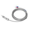 BERM K Type Thermocouple Compression Spring Temperature Gauge Sensor Probe 0‑400 Celsius  M12 5meter