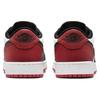 Air Jordan 1 Retro Low OG GS Black Toe Kids Sneakers White Varsity-Red CZ0858-106