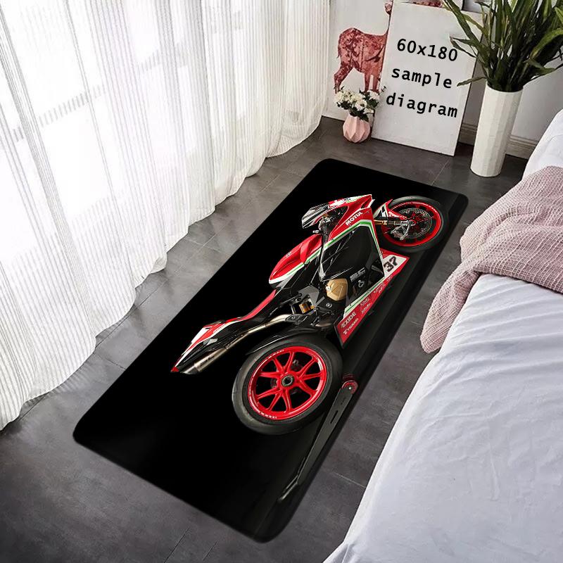 House Entrance Motorcycle Doormat MV Hallway Carpet Agusta Living Room Rugs Foot Carpets Bath Rug Floor Mats Non-slip Home Decor