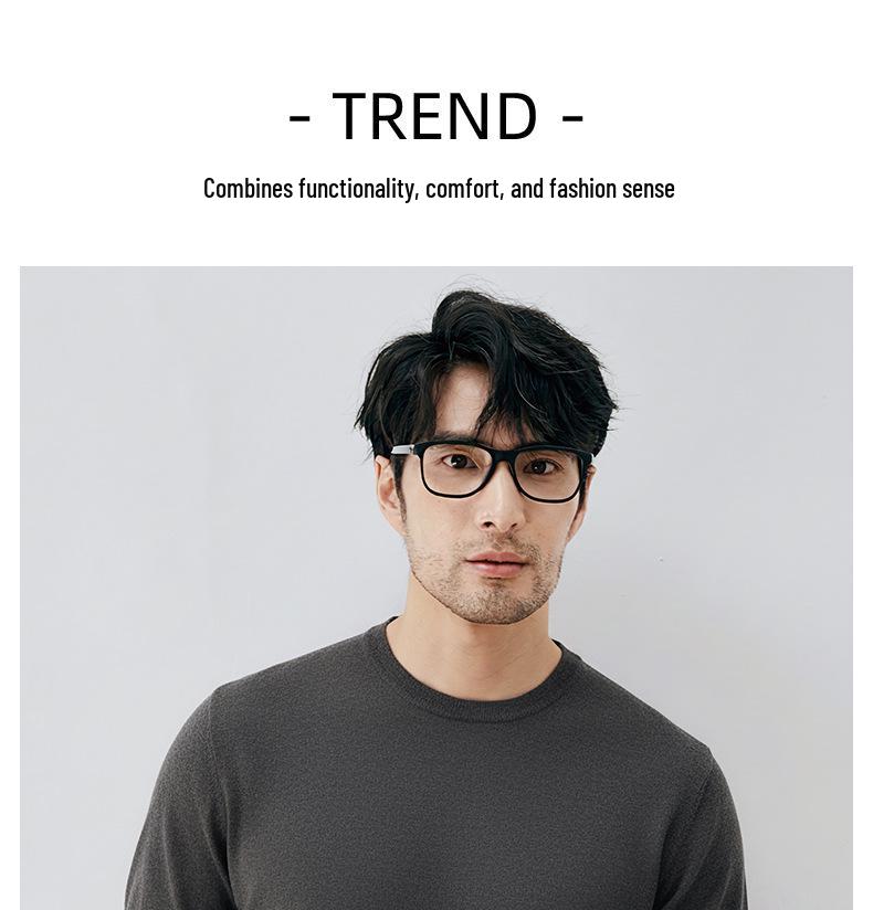 Warm Wool & Modal Men's Short Sleeve Sweater - Light Luxury Round Neck Knitwear for Spring and Autumn Commute