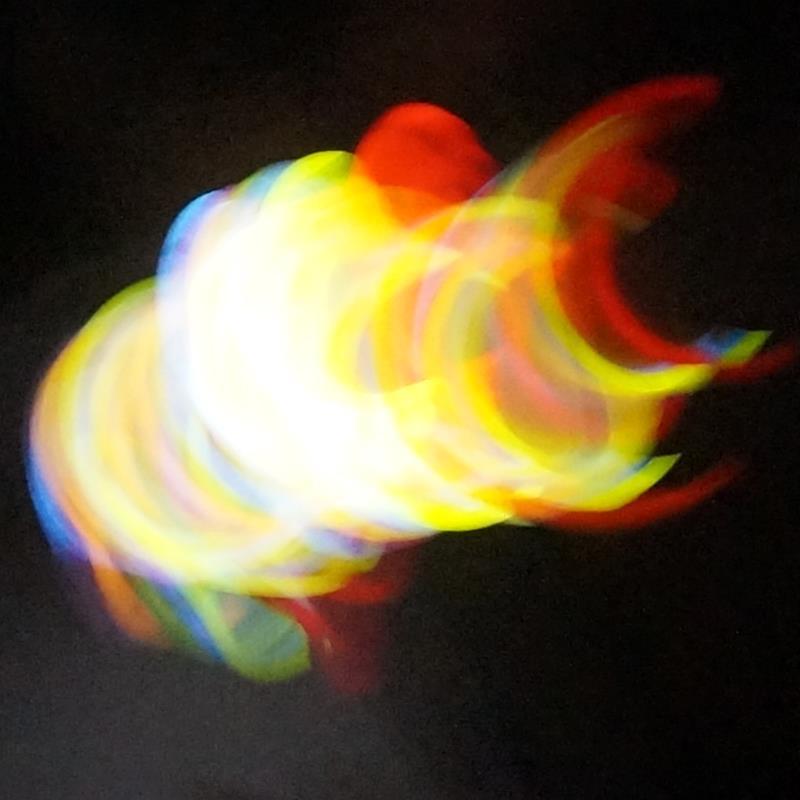 Siebenfarbig blinkendes Leuchtarmband Spielzeug