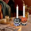 Halloween Pumpkin Little  Candle Holder Decoration Item, An Atmosphere-enhancing Decorative Item, Creative Cartoon, Cute Smiling Face, Gift Item
