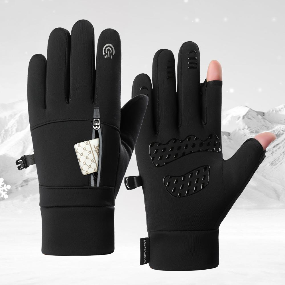 Unisex Winter Touchscreen Gloves Windproof Warm Skiing Outdoor Sports Cycling Fishing Running Gloves 6