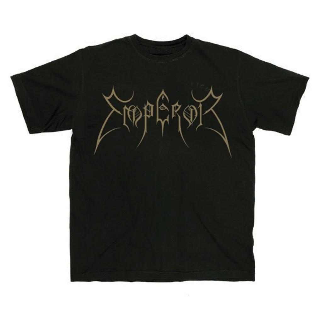 Men s Emperor Logo Gold T-shirt X-Large Black XS
