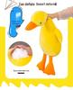 Adorable Derpy Duck Plush Pillow - Large Backrest Toy & Birthday Gift