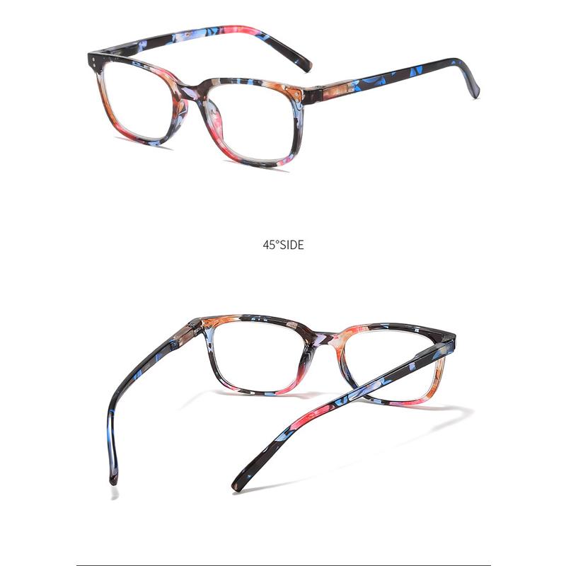 Reading Glasses for Women Black Flower Vintage Anti Blue Light Presbyopia Eyeglasses Computer Hyperopia Eyewear+1.0 +1.5 +2.0