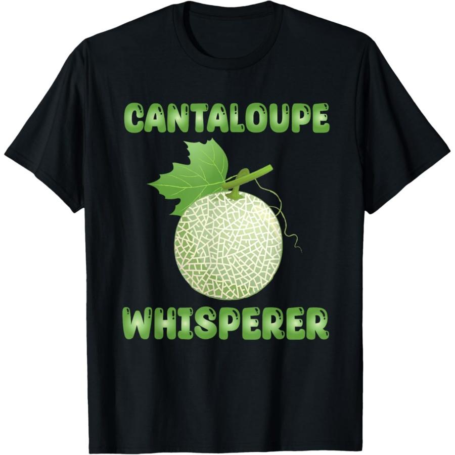 

Funny Cantaloupe Whisperer Apparel Melon Outfit Muskmelon T-Shirt XXXXXL чорний
