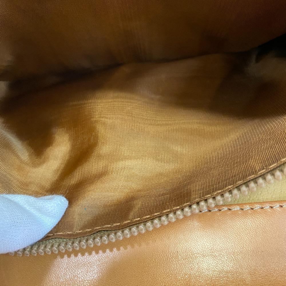 CELINE Clutch pouch Macadam PVC business bag Brown PVC Used