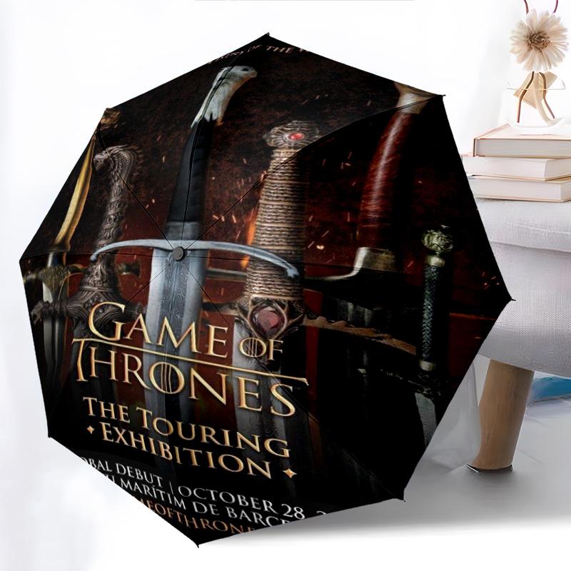 Game Thrones: Epic Exhibition Folding umbrella durable Portable Umbrella outdoor light