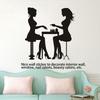 Decoration Nail Art Salon Wall Sticker Shop Window Nail Art Manicure Art Sticker Ornament