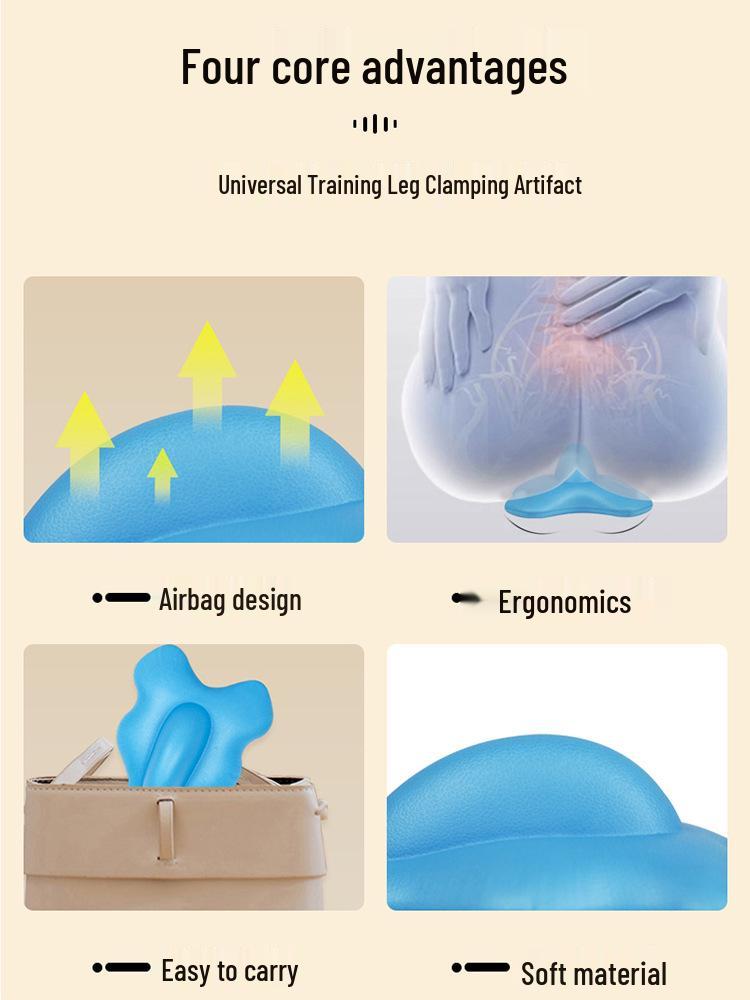 Kegel Trainer for Pelvic Floor & Leg Muscles - Unisex Massager & Clamping Device