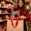 Lighted Christmas Deer Anti-Rust Winter Holiday Festive Decoration Pre-Lit Glitter Standing Deer For Indoor Outdoor Front Yard