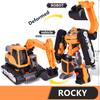 Original Tobot Deformation Robot 6 In 1 Transforming Car ALPHA  Action Figure Korea Anime Cartoon Brothers Warrior MAGMA Toys