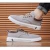 Spring New Breathable Men's Canvas Shoes, Casual Men's Shoes Student Shoes, Youth Tide Board Shoes Hong Kong Style Cloth Shoes