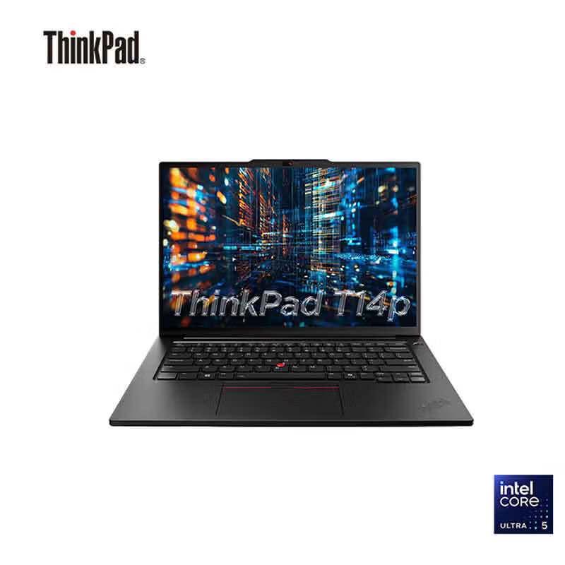 

ThinkPad T14p AI PC Laptop, Intel Core Ultra 5, 14.5-inch 3K (CN version)