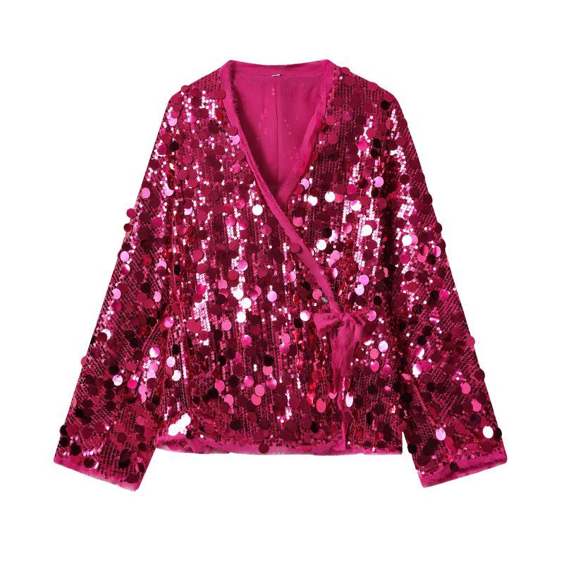 Kaslead New Arrival Women's Clothing Fashion Style Fashion All-Match Beads Decoration Kimono Coat 3736240