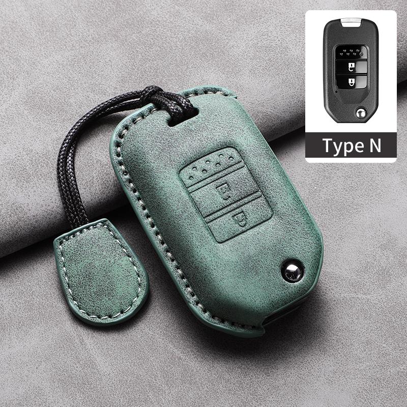 For Honda Accord Civic City Fit HR-V XR-V Folding Flip 2/3 Buttons Car Remote Key Case Cover Protection Shell Keychain Accessori
