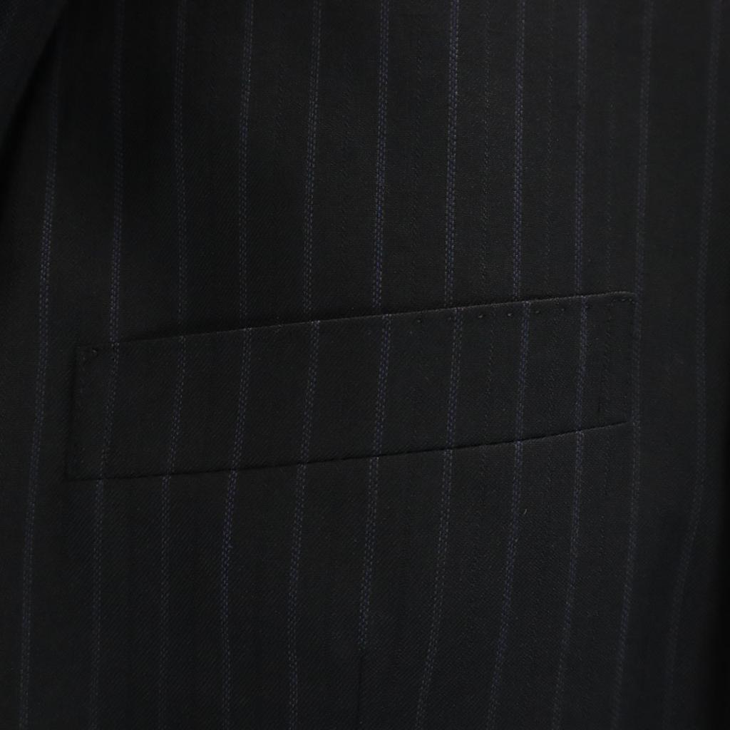 GIUSEPPE Gestreiftes Muster Anzug Set 90A4 Marineblau Herren Gebraucht