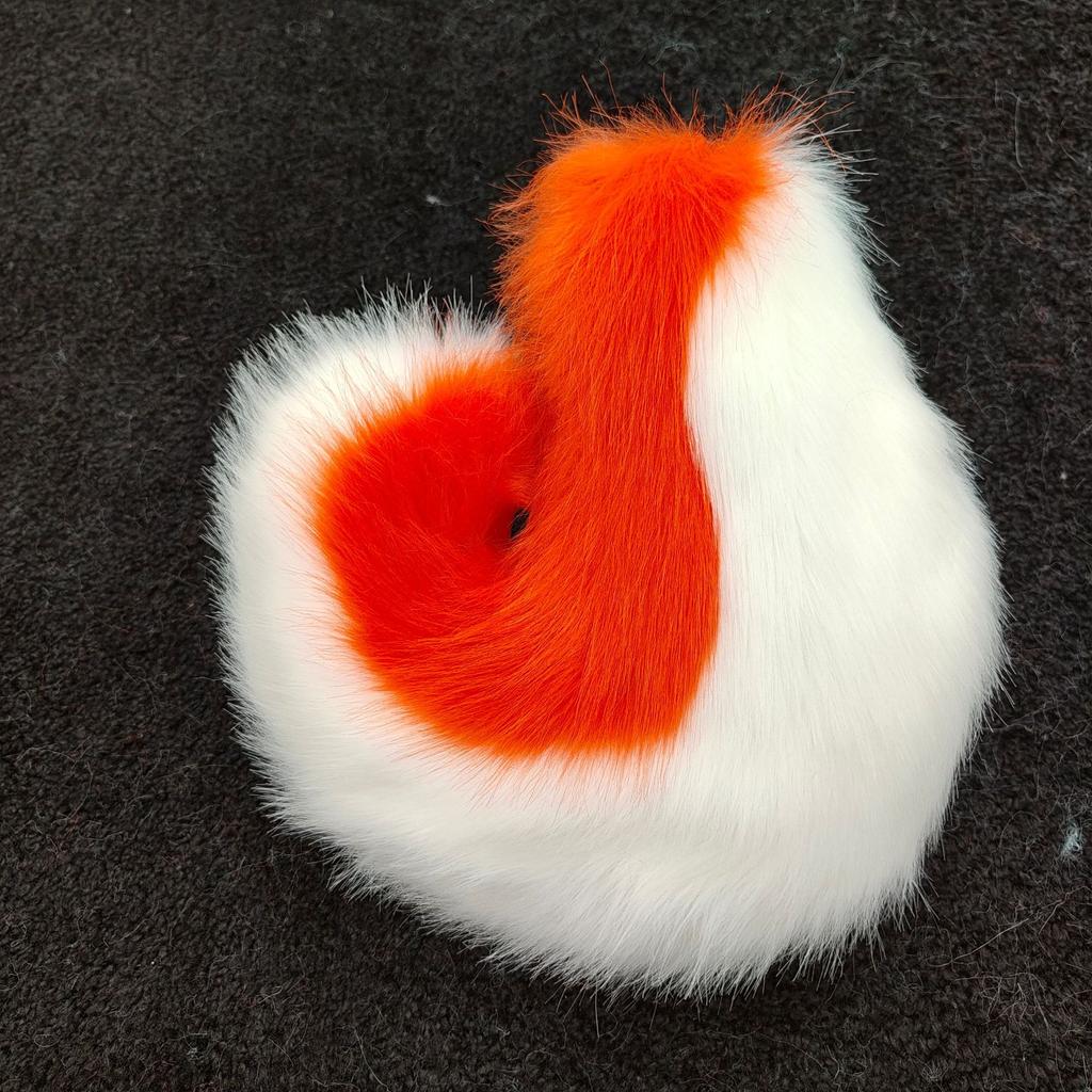 New Furry Big Curly Shiba Inu Tail Wolf Tails Fursuit Girl Plush Faux Fur Wolf Tail Fancy Dress Anime Lolita Cosplay Accessories