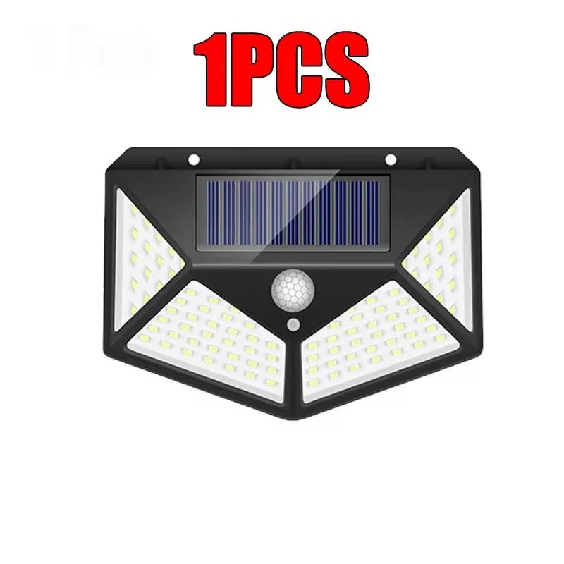 

12 Pack Outdoor Solar Lights 100LED Wall Lamp with Motion Sensor 270° Wide Angle Security Lighting for Backyard Garden Patio 10 W