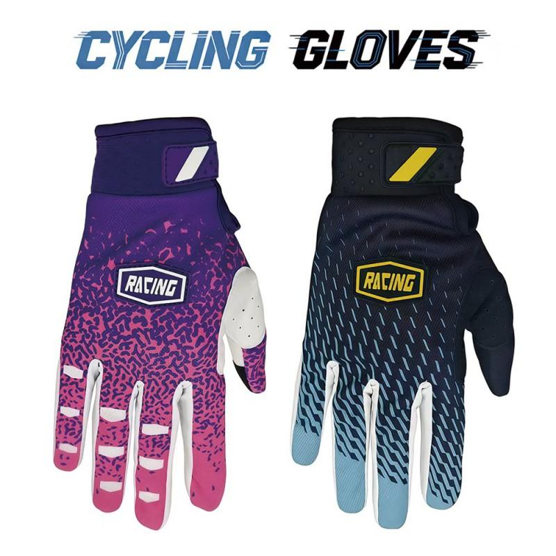 Long Finger Cycling Gloves Mountain Bike Off-Road Riding Outdoor Sports Breathable Anti-Slip Unisex Adult