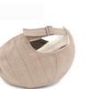 Autumn Winter Striped Beret Men's Retro Warm Forward Cap Painter's Cap Newsboy Cap