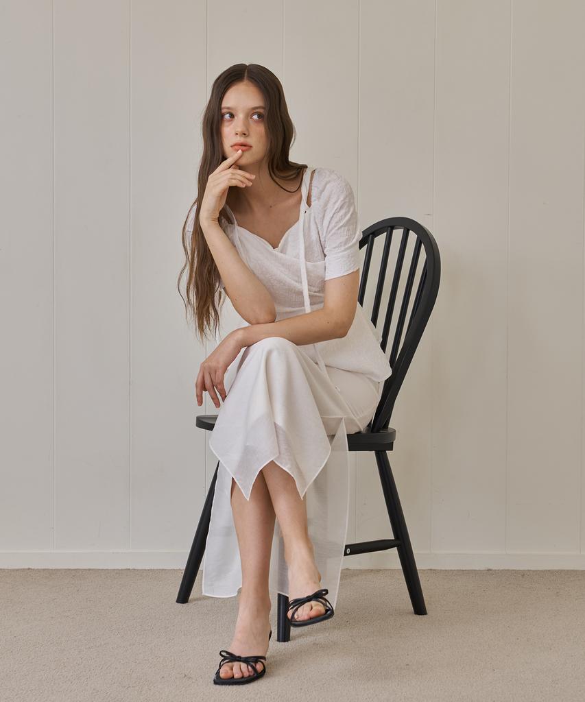 Peullobeu Sheer Skirt Version 3_Wh