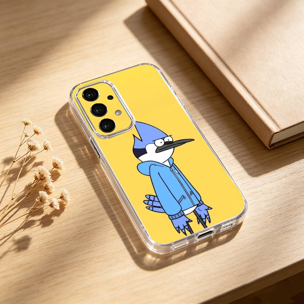 Chill Slacker Mordecai Phone Case For Samsung S25,24,21,22,23,30,Ultra,20,Plus,Fe,Lite,Note Transparent Cover