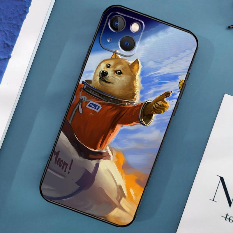 Doge Dog Cheems Meme Case For iPhone 16 15 14 13 12 11 Pro Max XS X XR Plus 12 13 Mini Cover Shell
