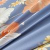 Luxury Floral Patterns Comforter Cover 1Pc Quilt Cover Skin-friendly Breathable Soft Duvet Cover with Zipper Queen Size Bedding
