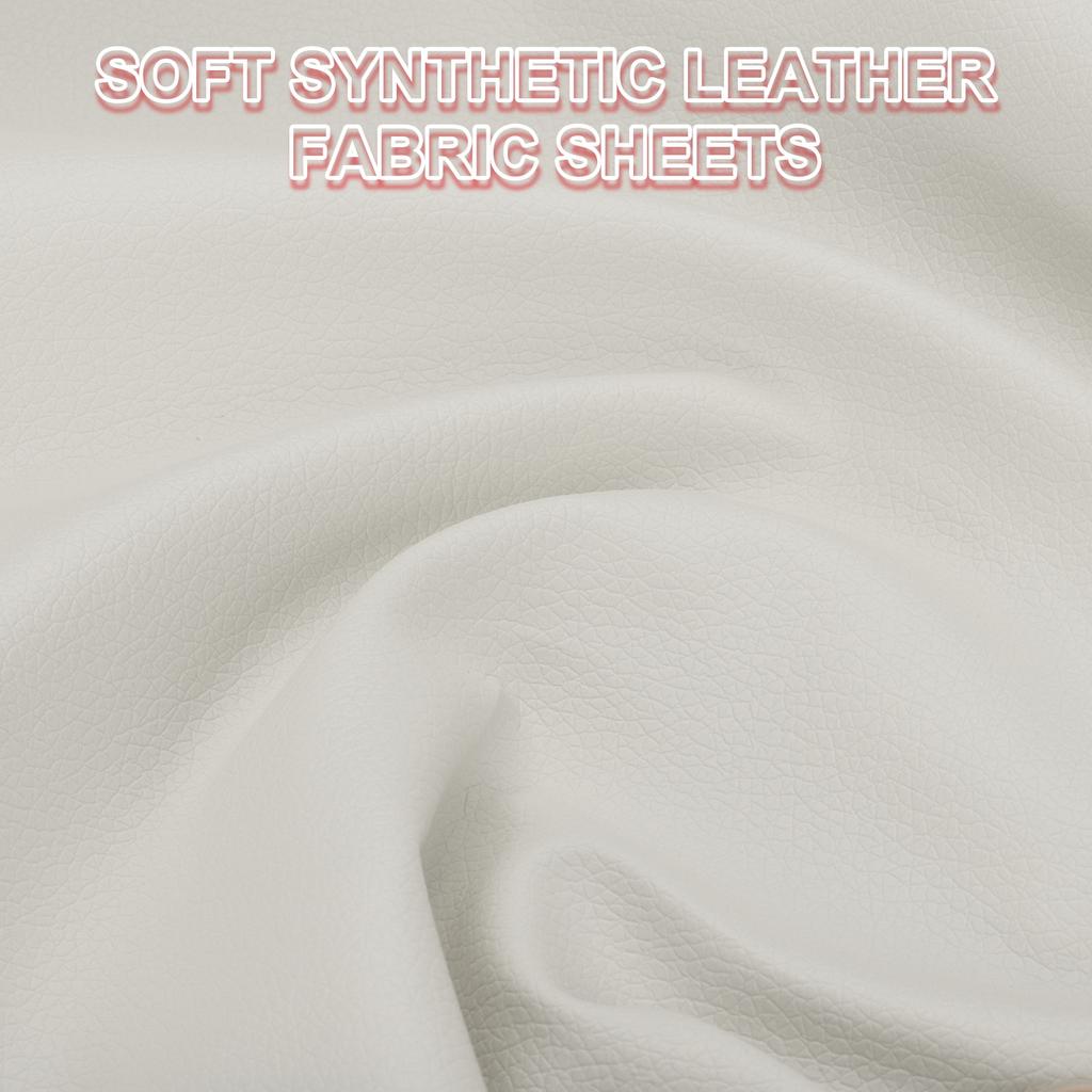 63x39.4in Faux Leather Sheets Faux Leather Fabric Sheets Vinyl Fabric Synthetic Soft Waterproof PVC Replacement Upholstery Car