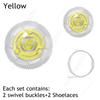New Automatic Laces Sneakers Swivel Buckle Shoelaces Without Ties Adults Kids Lazy No Tie Shoe Laces Shoe Accessories 1Pair