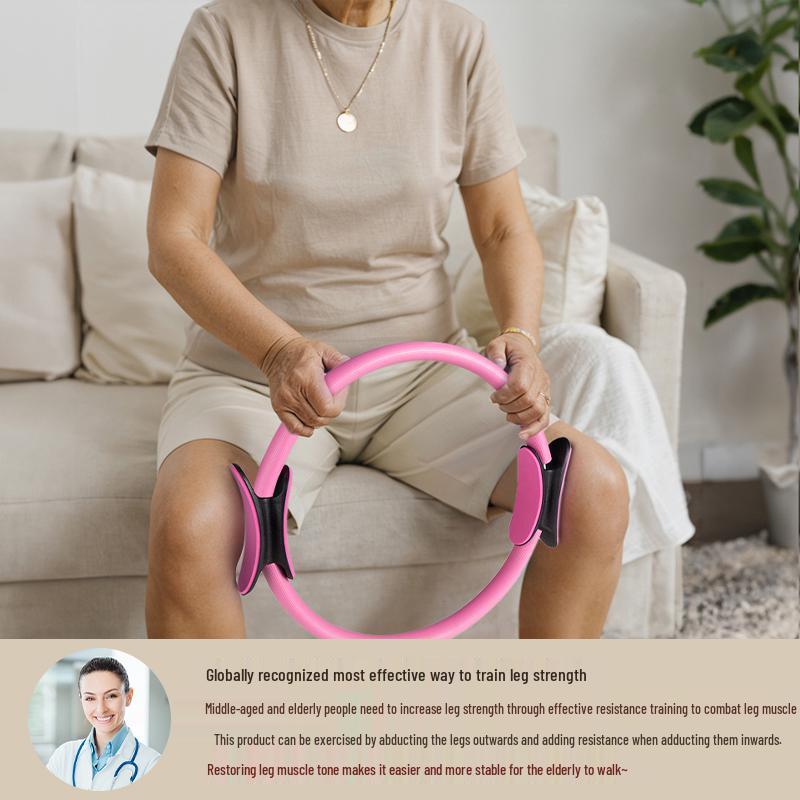 Elderly Leg & Limb Resistance Yoga Ring - Multifunctional Pilates Training Band