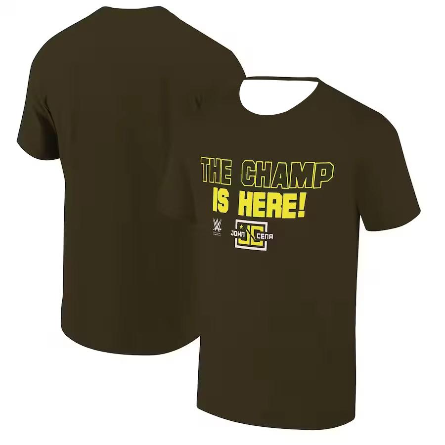 2025 New Men's Light Blue John Cena Farewell Tour Toronto T-Shirt Summer Women Tee Sports Casual Oversized Kids/Adult Tops